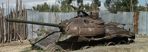 Broken Down Tank Somalia